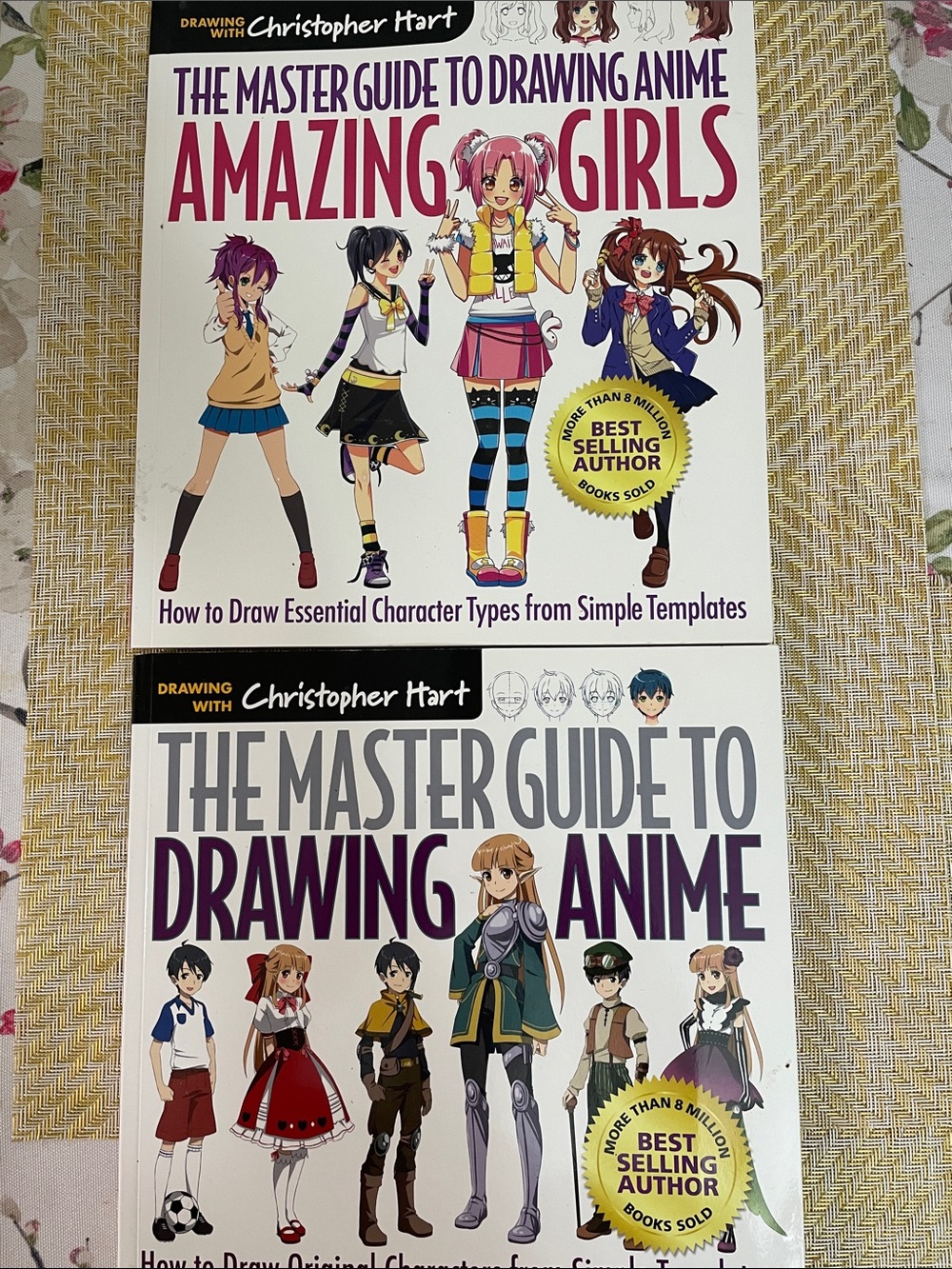 The Master Guide to Drawing Anime and Anime Amazing Girls by Christopher Hart
